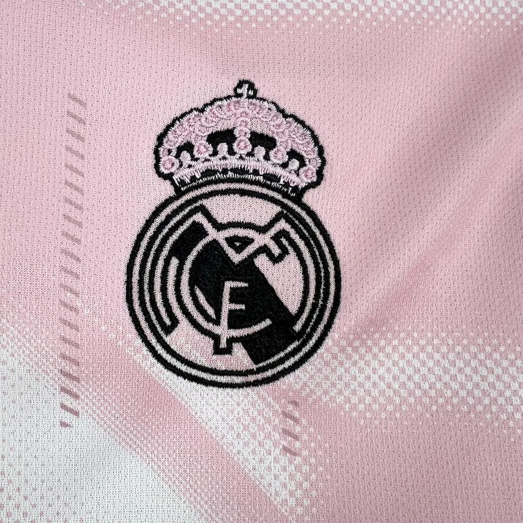 Real Madrid Soccer Jersey Pink Special Edition Custom Shirt 2024/25 - ujerseystore