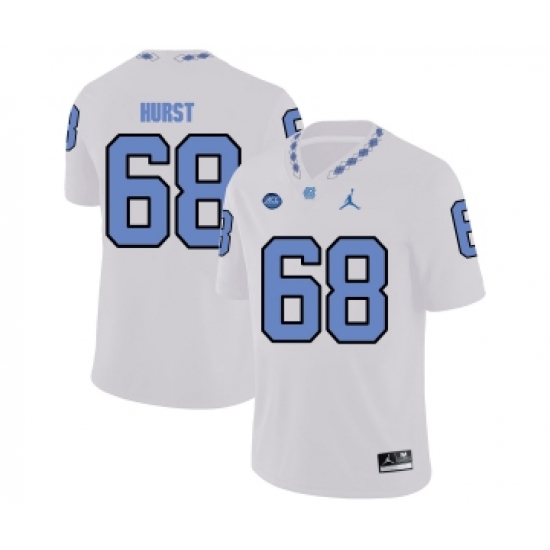 North Carolina Tar Heels 68 James Hurst White College Football Jersey - Ujersey