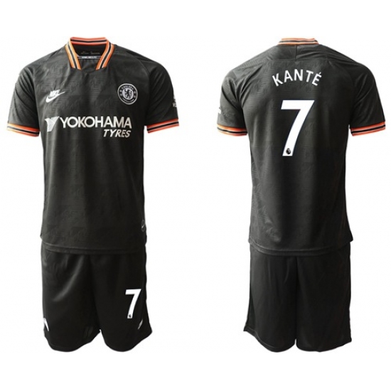 Chelsea #7 Kante Third Soccer Club Jersey