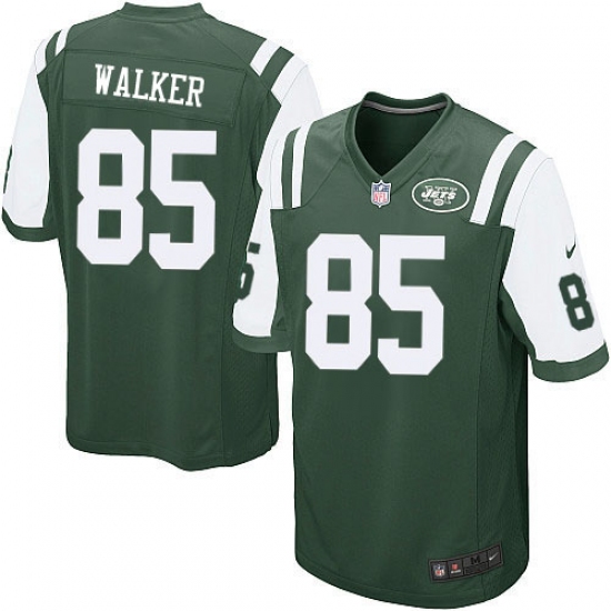 Men's Nike New York Jets #85 Wesley Walker Game Green Team Color NFL Jersey - Ujersey