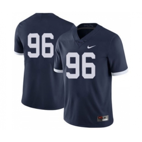 Men Penn State Nittany Lions #96 Navy Jersey - Ujersey