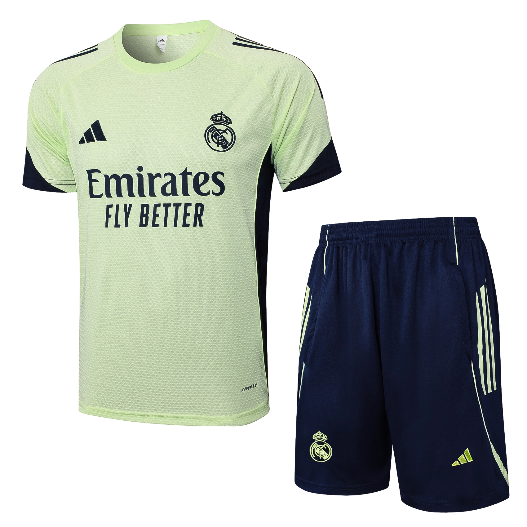 Real Madrid Training Jersey Kit Green 2025/26 - U-jersey