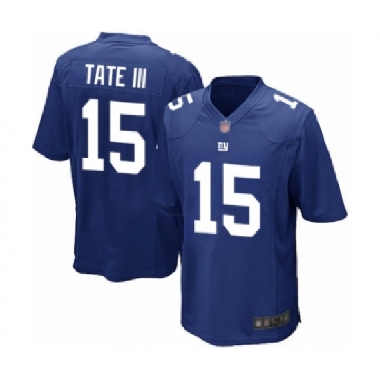 Men's New York Giants #15 Golden Tate III Game Royal Blue Team Color Football Jersey - Ujersey