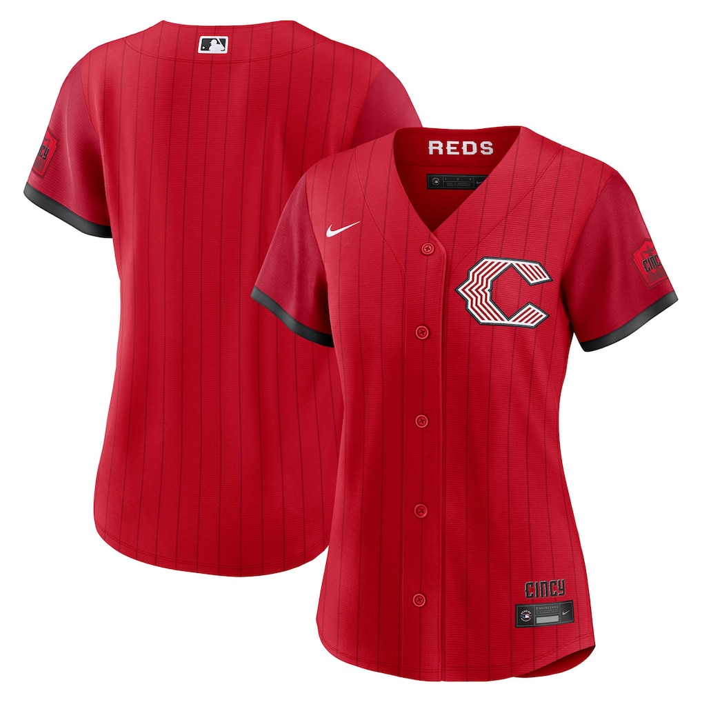 Women's Cincinnati Reds Nike Red 2026 City Connect Stadium Jersey - Vujersey Los Angeles Rams