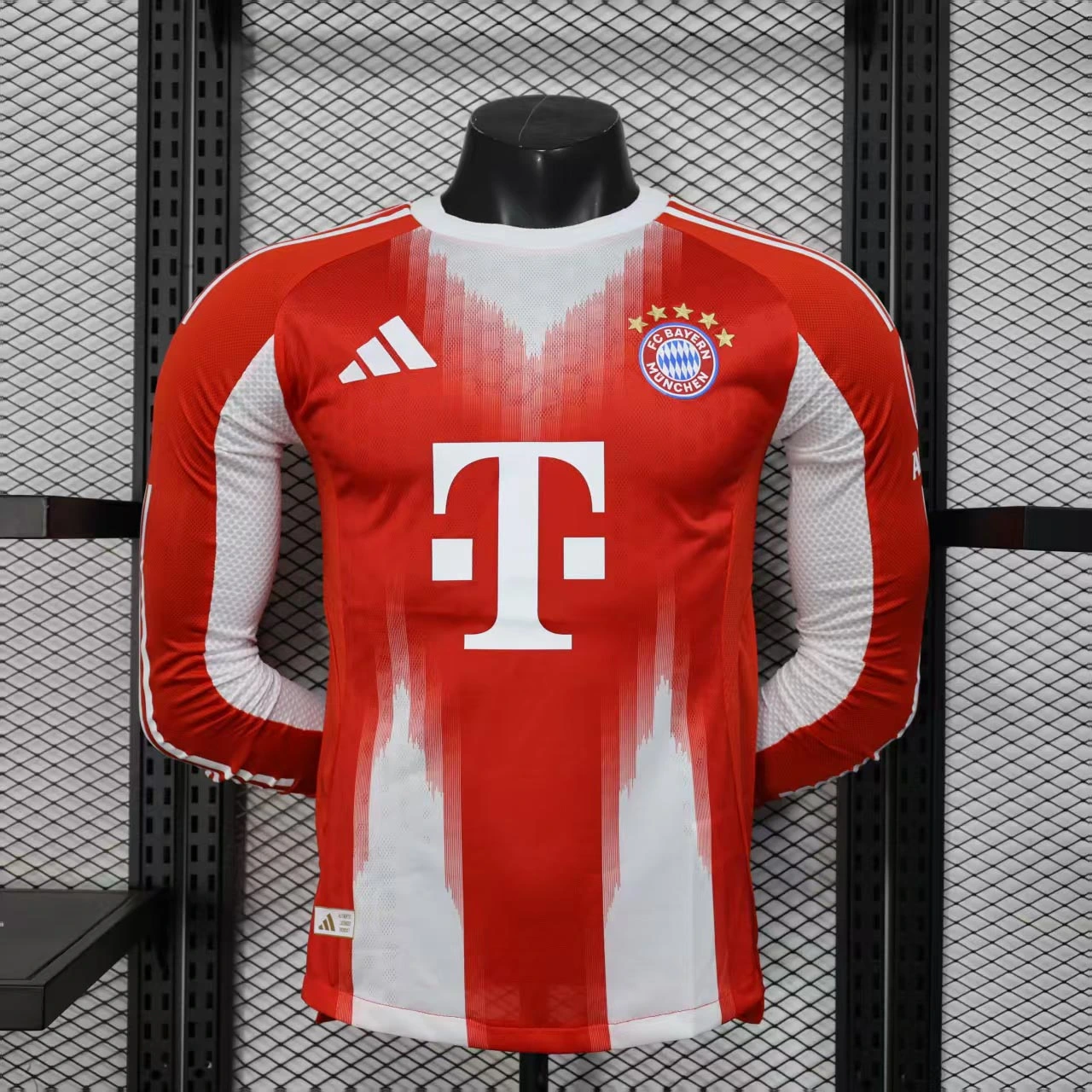 Bayern Munich Soccer Jersey Home Long Sleeve Shirt 2025/26 - U-jersey