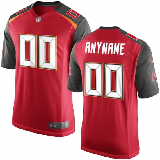Men's Tampa Bay Buccaneers Nike Red Custom Game Jersey - Ujersey