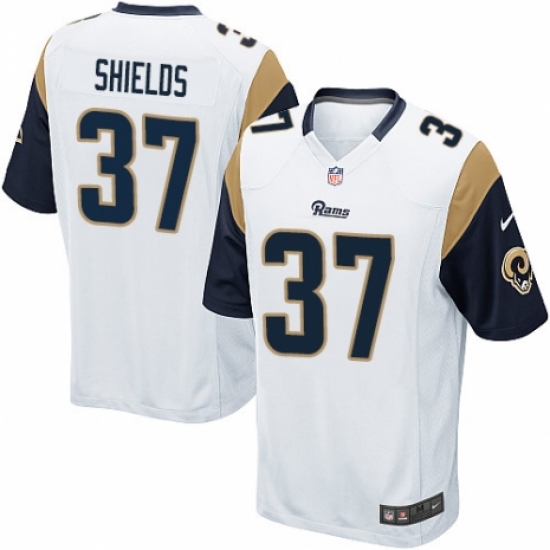 Men's Nike Los Angeles Rams #37 Sam Shields Game White NFL Jersey - Ujersey