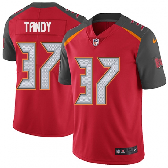 Youth Nike Tampa Bay Buccaneers #37 Keith Tandy Elite Red Team Color NFL Jersey - Ujersey