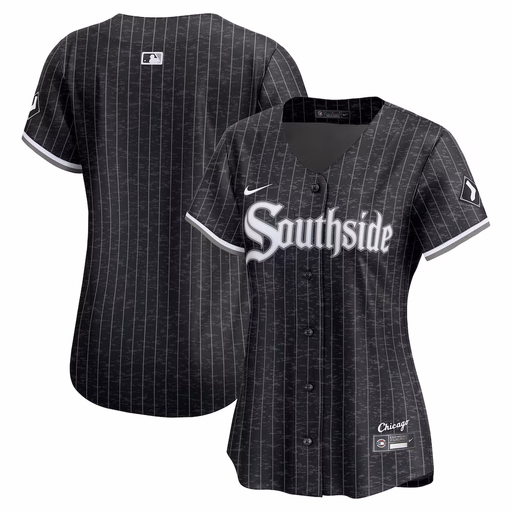 Women's Chicago White Sox Nike Black City Connect Limited Jersey - ujerseystore