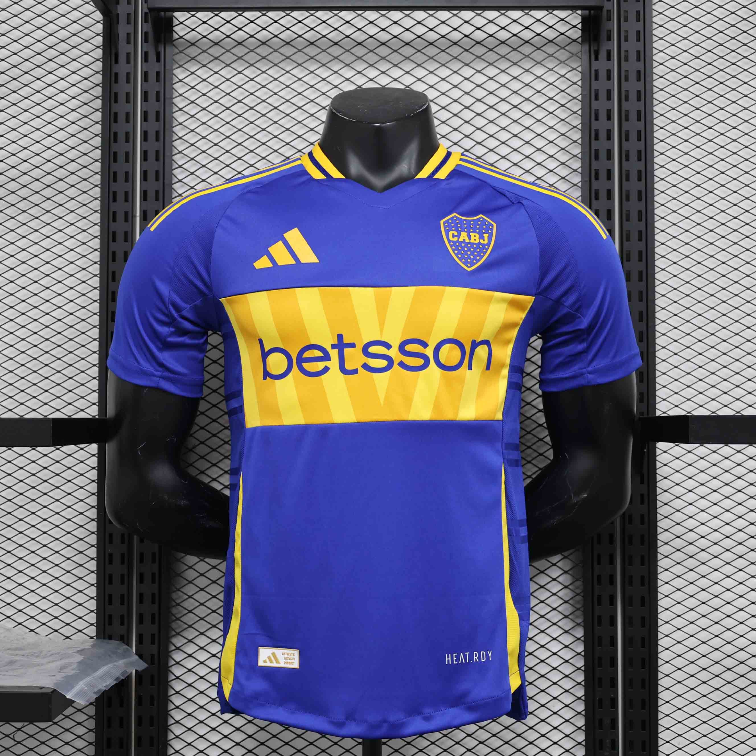 Boca Juniors Soccer Jersey Home Shirt 2024/25 - Ujersey NHL