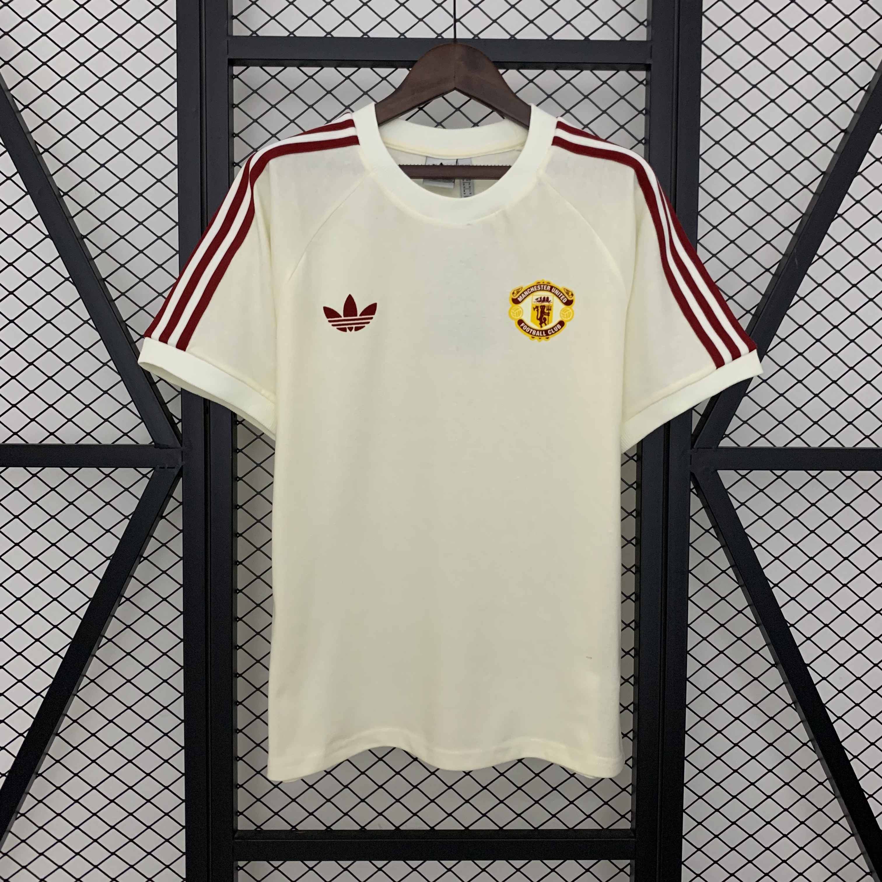 Manchester United Cotton Football Jersey T-Shirt 2025/26 - Ujersey NHL