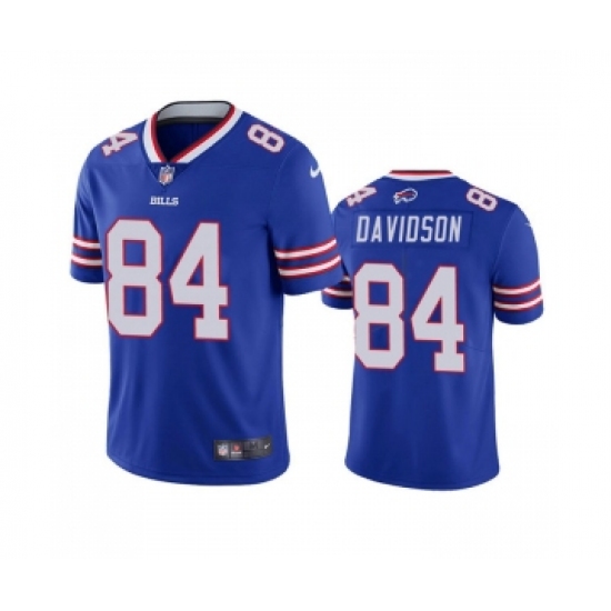 Men's Buffalo Bills #84 Zach Davidson Blue Vapor Untouchable Limited Stitched Jersey - Ujersey