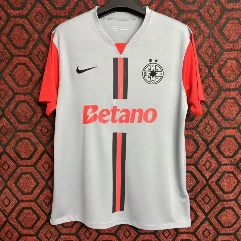 24-25 FCSB Third Away Soccer Jersey White