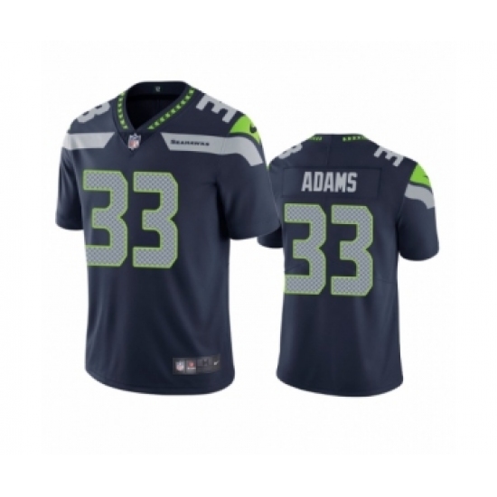 Men's Jamal Adams #33 Seattle Seahawks Navy Vapor Limited Jersey - Ujersey