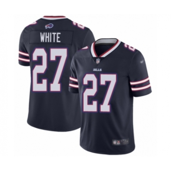Women's Buffalo Bills #27 Tre'Davious White Limited Navy Blue Inverted Legend Football Jersey - Ujersey