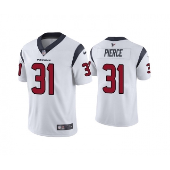 Men's Houston Texans #31 Dameon Pierce White Vapor Untouchable Limited Stitched Jersey - Ujersey