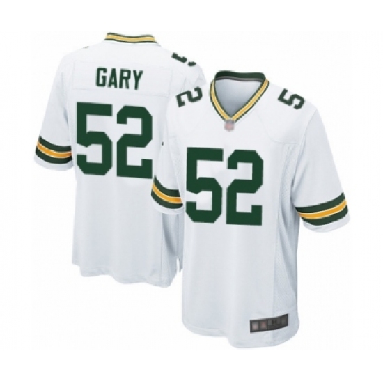 Men's Green Bay Packers #52 Rashan Gary Game White Football Jersey - Ujersey