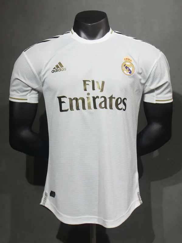 Real Madrid Retro Jersey Home Soccer Shirt 2019/20