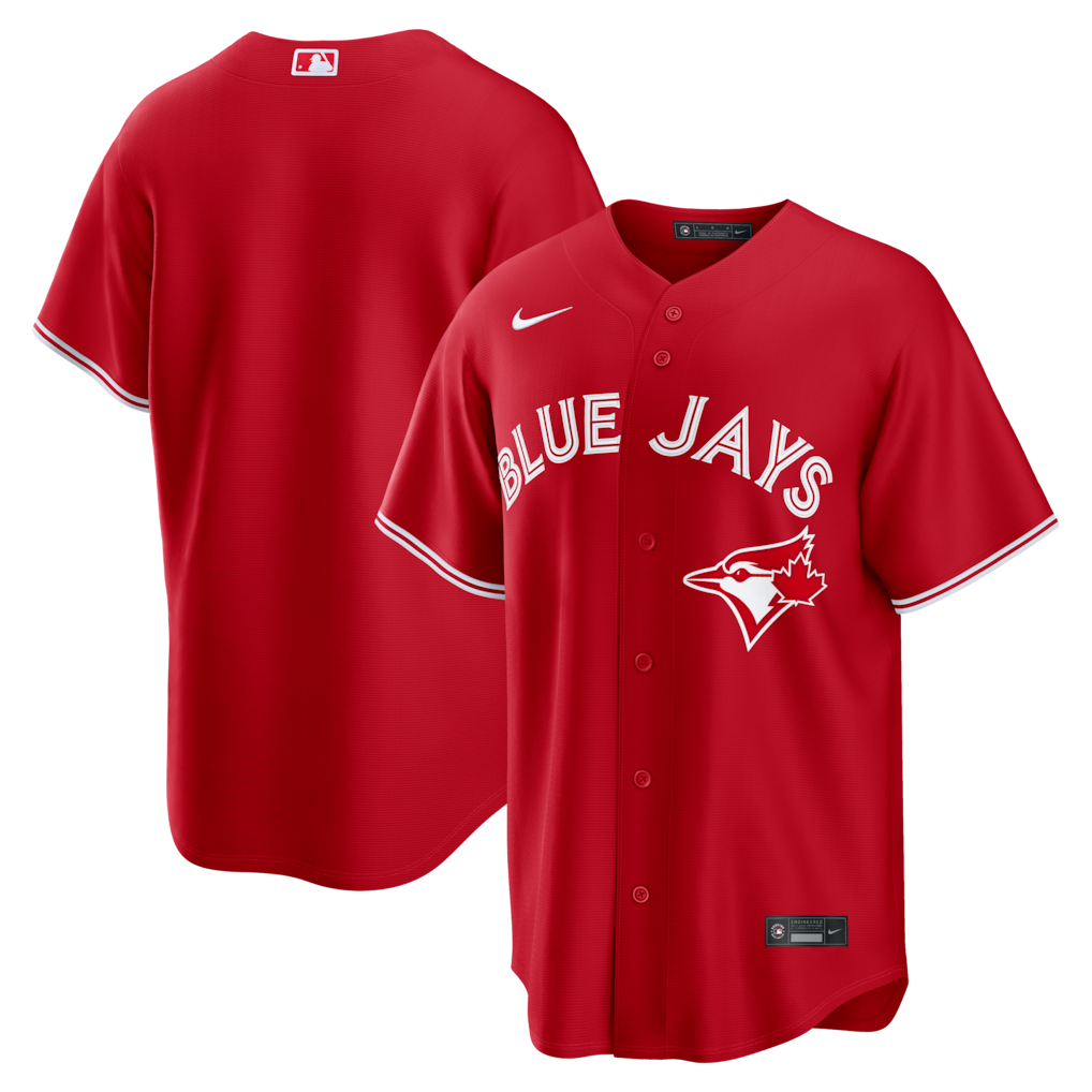 Men's Toronto Blue Jays Nike Red Canada Day Replica Jersey - Ujersey