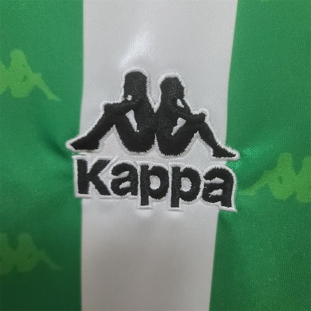 Real Betis Retro Jersey Home Long Sleeve Soccer Shirt 1995/97 - Ujersey NHL