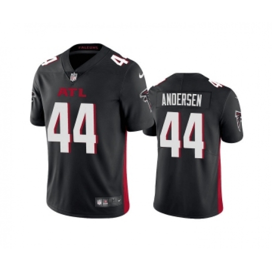 Men's Atlanta Falcons #44 Troy Andersen Black Draft Vapor Untouchable Limited Stitched Jersey - Ujersey