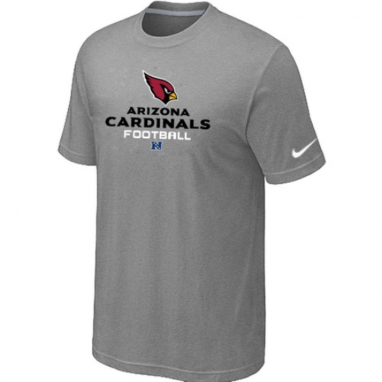 Nike Arizona Cardinals Critical Victory NFL T-Shirt Grey - Ujersey