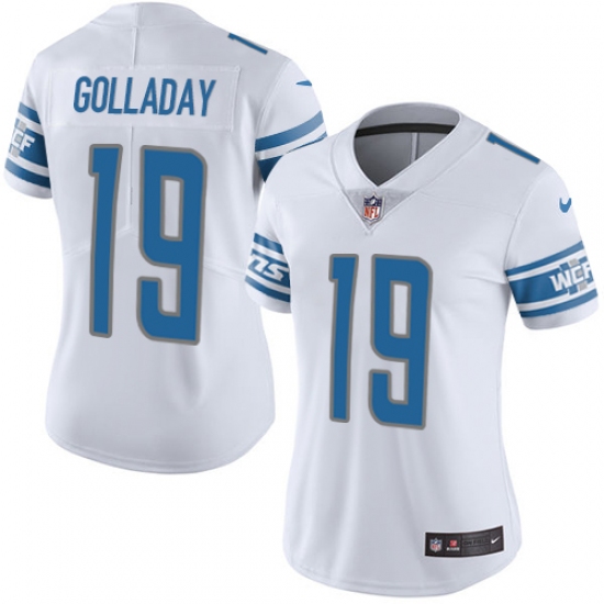 Women's Nike Detroit Lions #57 Josh Bynes Elite White NFL Jersey - Ujersey