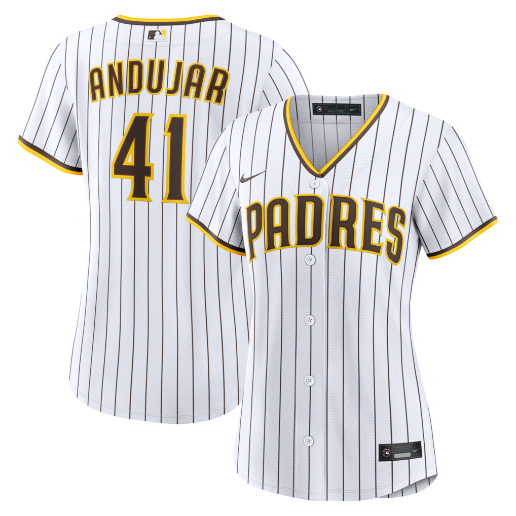 Women's San Diego Padres Miguel Andujar Nike White Home Replica Jersey - Ujersey