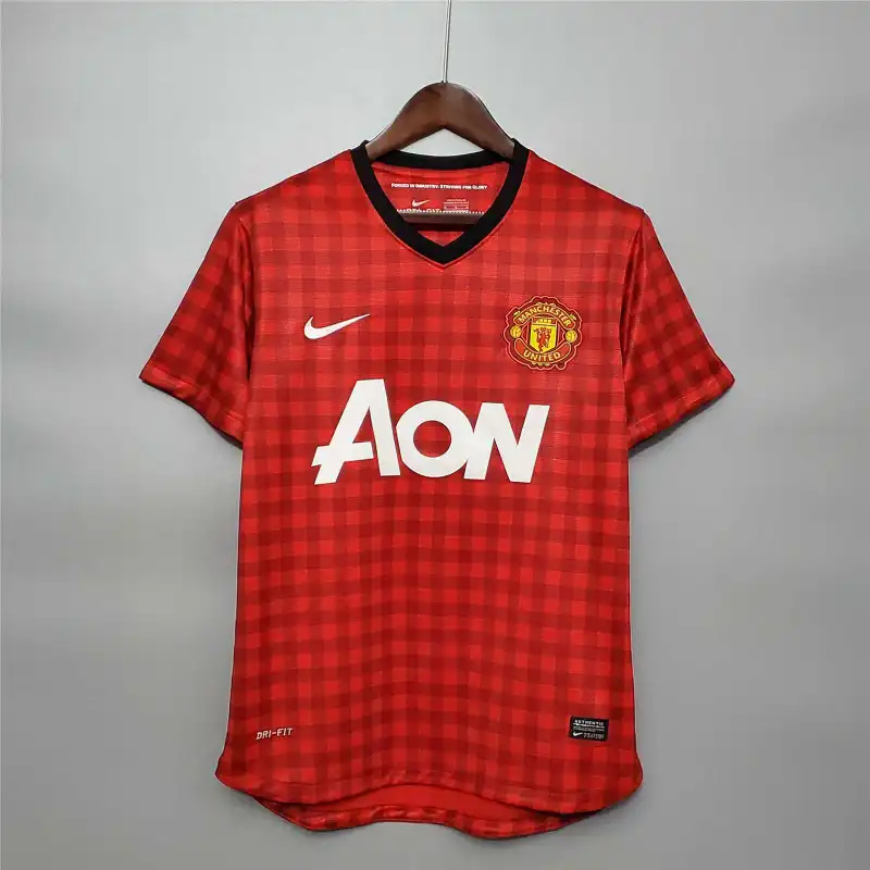 Manchester United Retro Home Football Jersey Shirt 2012/13 - U-jersey
