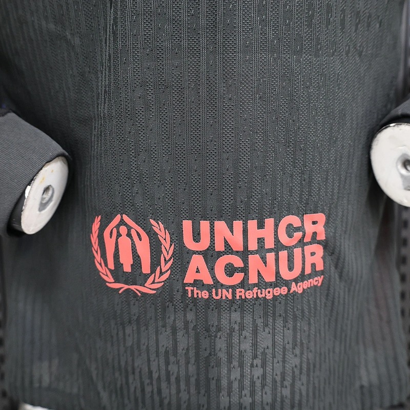 Barcelona Away Soccer Jersey Long Sleeve2024/25 - Spotify Logo Without Text - Ujersey NHL