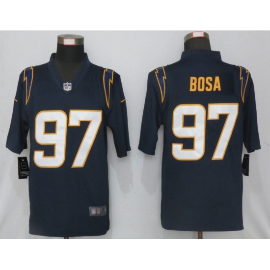 Nike NFL Los Angeles Chargers #97 Joey Bosa Navy Blue 2020 Alternate Vapor Limited Jersey - Ujersey