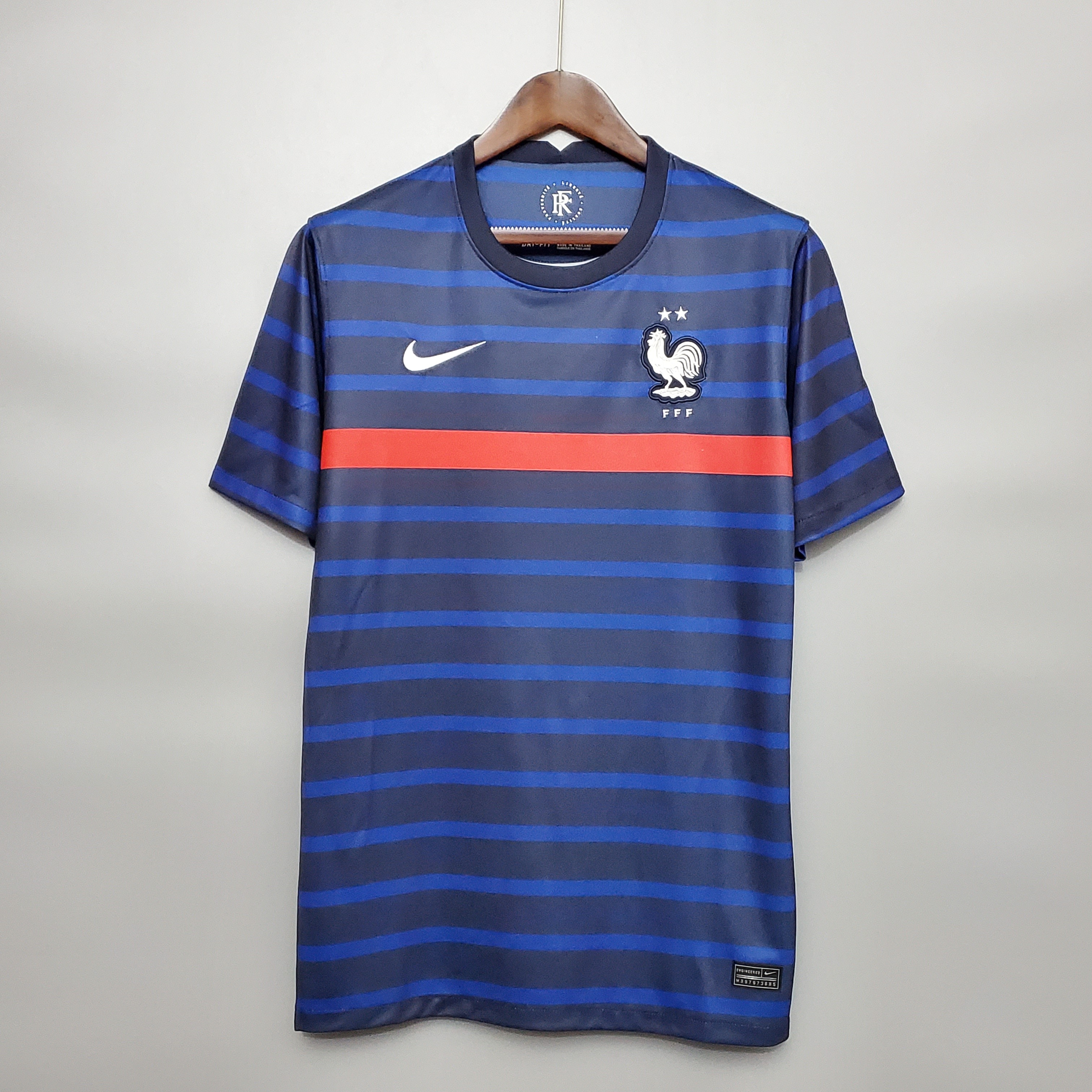 France Retro Soccer Jersey Home Custom Shirt 2020 - ujerseystore