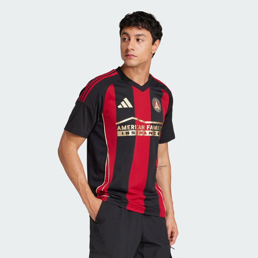 Men's Atlanta United FC adidas Black 2025 The Connector Replica Jersey - Ujersey