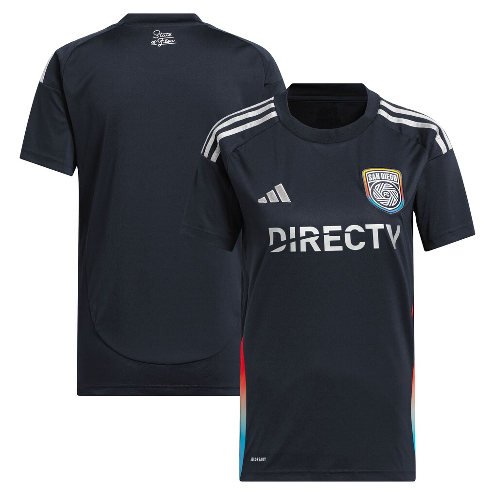 Women's San Diego FC adidas Navy 2025 State of Flow Replica Jersey - Ujersey