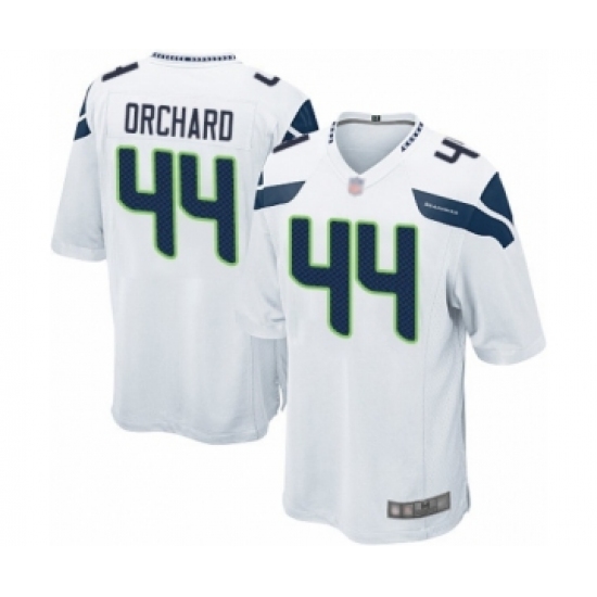Men's Seattle Seahawks #44 Nate Orchard Game White Football Jersey - Ujersey