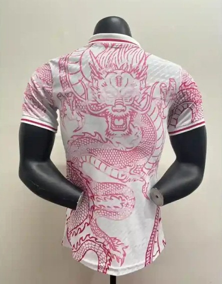 Real Madrid Soccer Jersey Pink Dragon Special Edition Shirt 2025/26 - Ujersey NHL