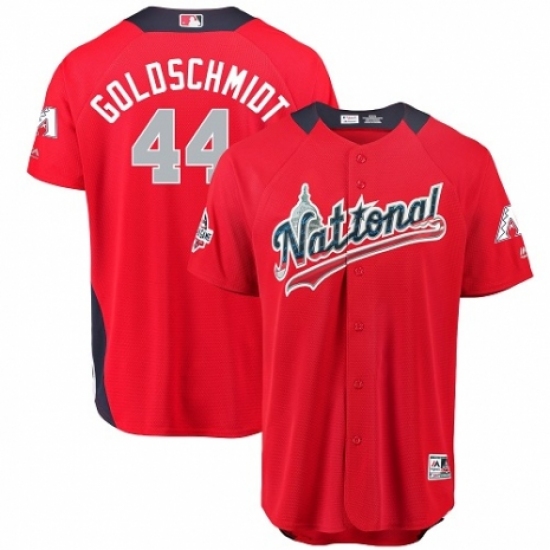 Youth Majestic Arizona Diamondbacks #44 Paul Goldschmidt Game Red National League 2018 MLB All-Star MLB Jersey - Ujersey
