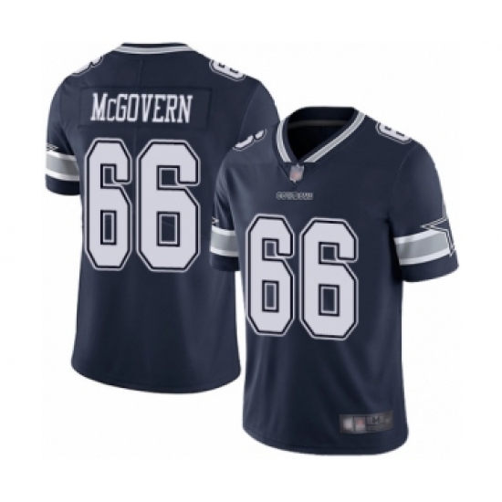 Youth Dallas Cowboys #66 Connor McGovern Navy Blue Team Color Vapor Untouchable Limited Player Football Jersey - Ujersey