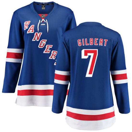 Women's New York Rangers #7 Rod Gilbert Fanatics Branded Royal Blue Home Breakaway NHL Jersey - Ujersey