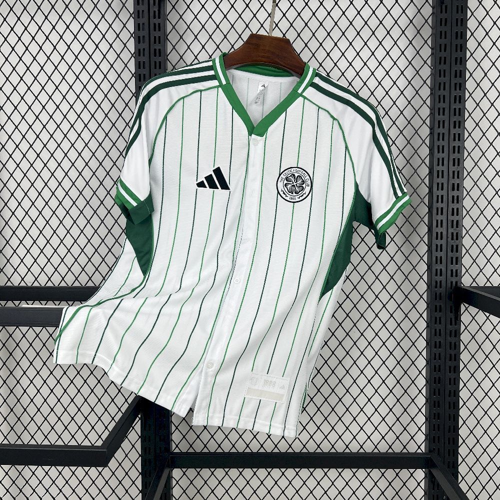 Celtic x US Pack Baseball Jersey Custom Shirt 2025/26 - ujerseystore