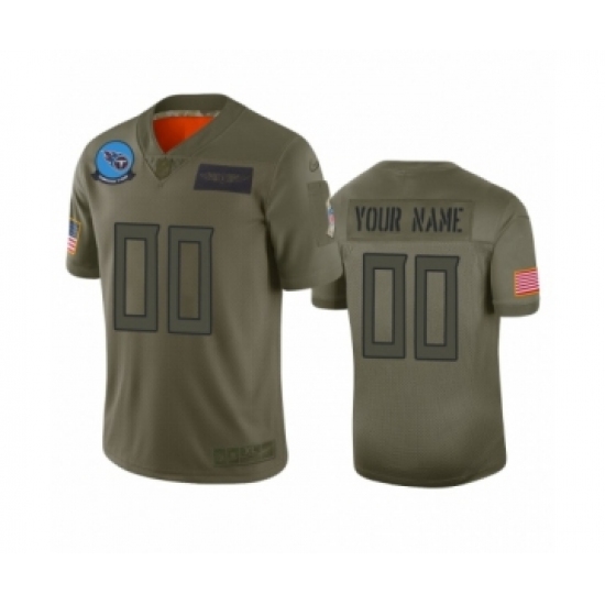 Youth Tennessee Titans Customized Camo 2019 Salute to Service Limited Jersey - Ujersey