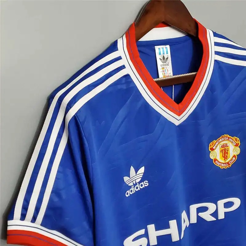 Manchester United Retro Home Football Jersey Shirt 1986/88 - Ujersey NHL