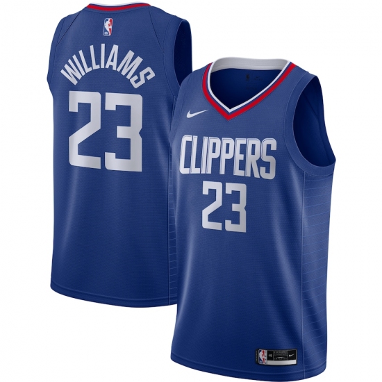 Men's LA Clippers #23 Lou Williams Nike Royal 2020-21 Swingman Jersey - Ujersey