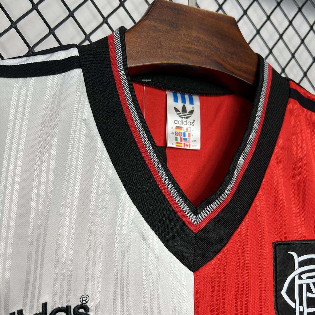 Rangers FC Retro Soccer Jersey Away Custom Shirt 1995-96 - ujerseystore