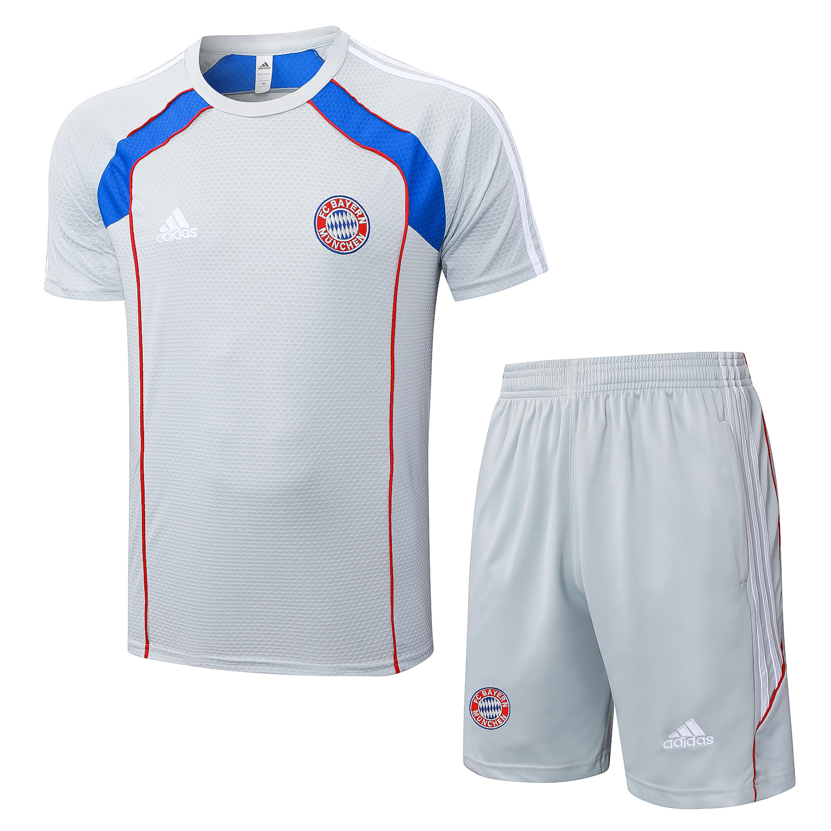 Bayern Munich Training Jersey Kit Gray 2025/26 - U-jersey