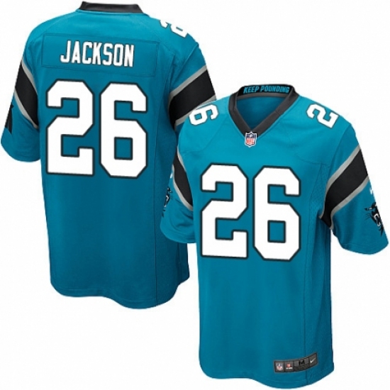 Men's Nike Carolina Panthers #26 Donte Jackson Game Blue Alternate NFL Jersey - Ujersey