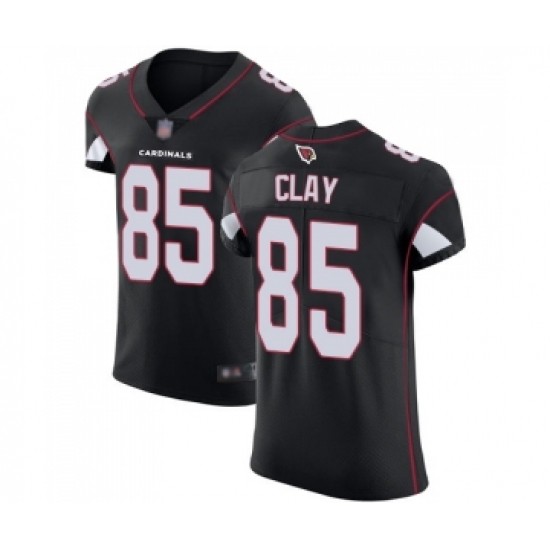 Men's Arizona Cardinals #85 Charles Clay Black Alternate Vapor Untouchable Elite Player Football Jersey - Ujersey