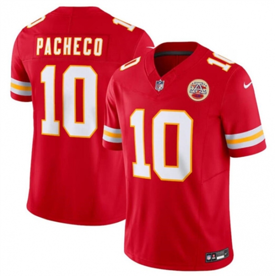 Youth Kansas City Chiefs #10 Isiah Pacheco Red 2023 F.U.S.E. Vapor Untouchable Limited Stitched Jersey - Ujersey