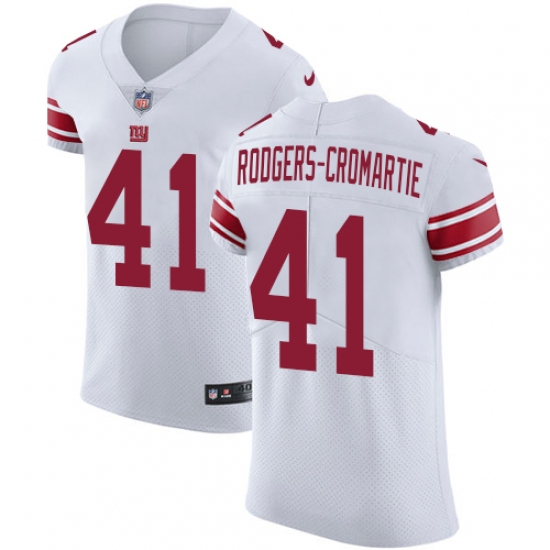 Men's Nike New York Giants #41 Dominique Rodgers-Cromartie White Vapor Untouchable Elite Player NFL Jersey - Ujersey