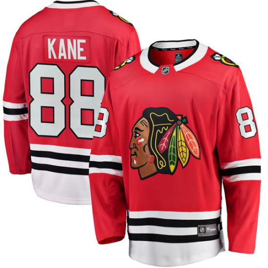 Youth Chicago Blackhawks #88 Patrick Kane Fanatics Branded Red Home Breakaway NHL Jersey - Ujersey